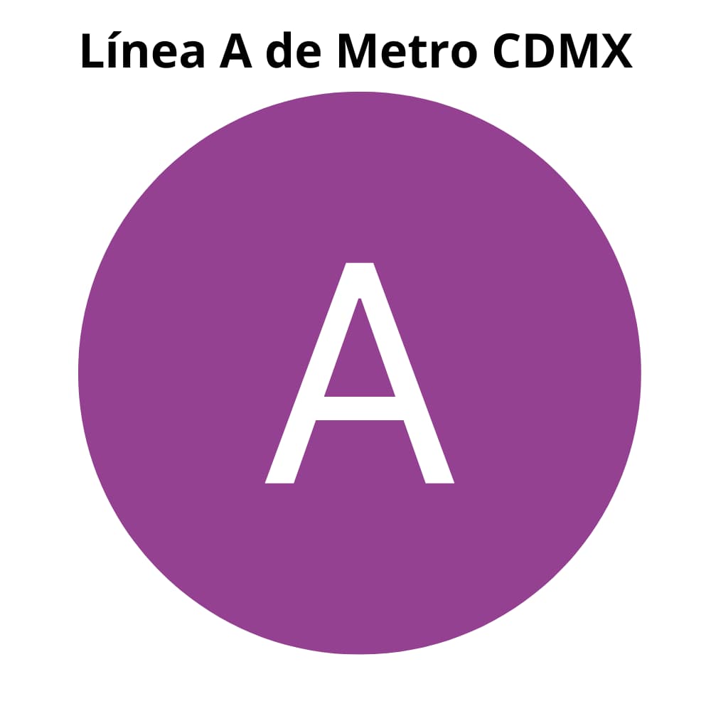 Línea A Metro CDMX de la Ciudad de México - Metro CDMX 🚆