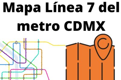 Mapa Línea 7 del metro CDMX