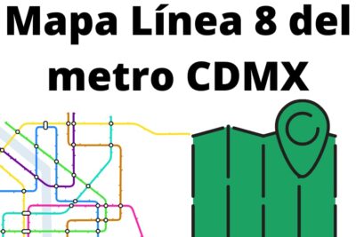 Mapa Línea 8 del metro CDMX