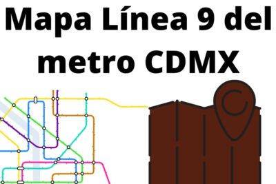 Mapa Línea 9 del metro CDMX