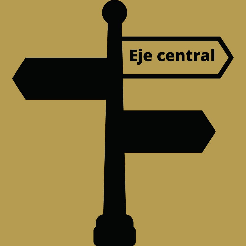 Eje central