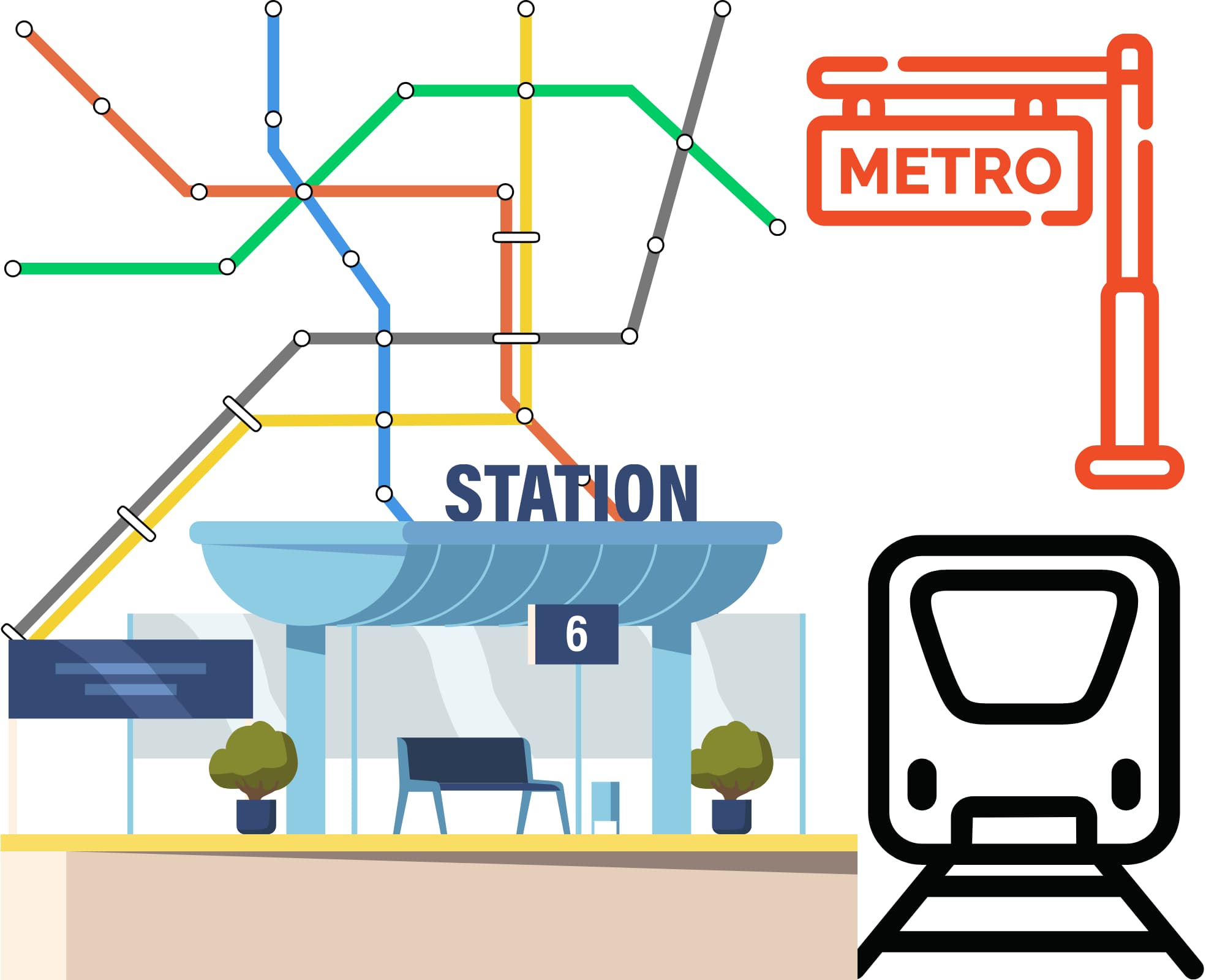 Estaciones Metro Ciudad de México - Metro CDMX
