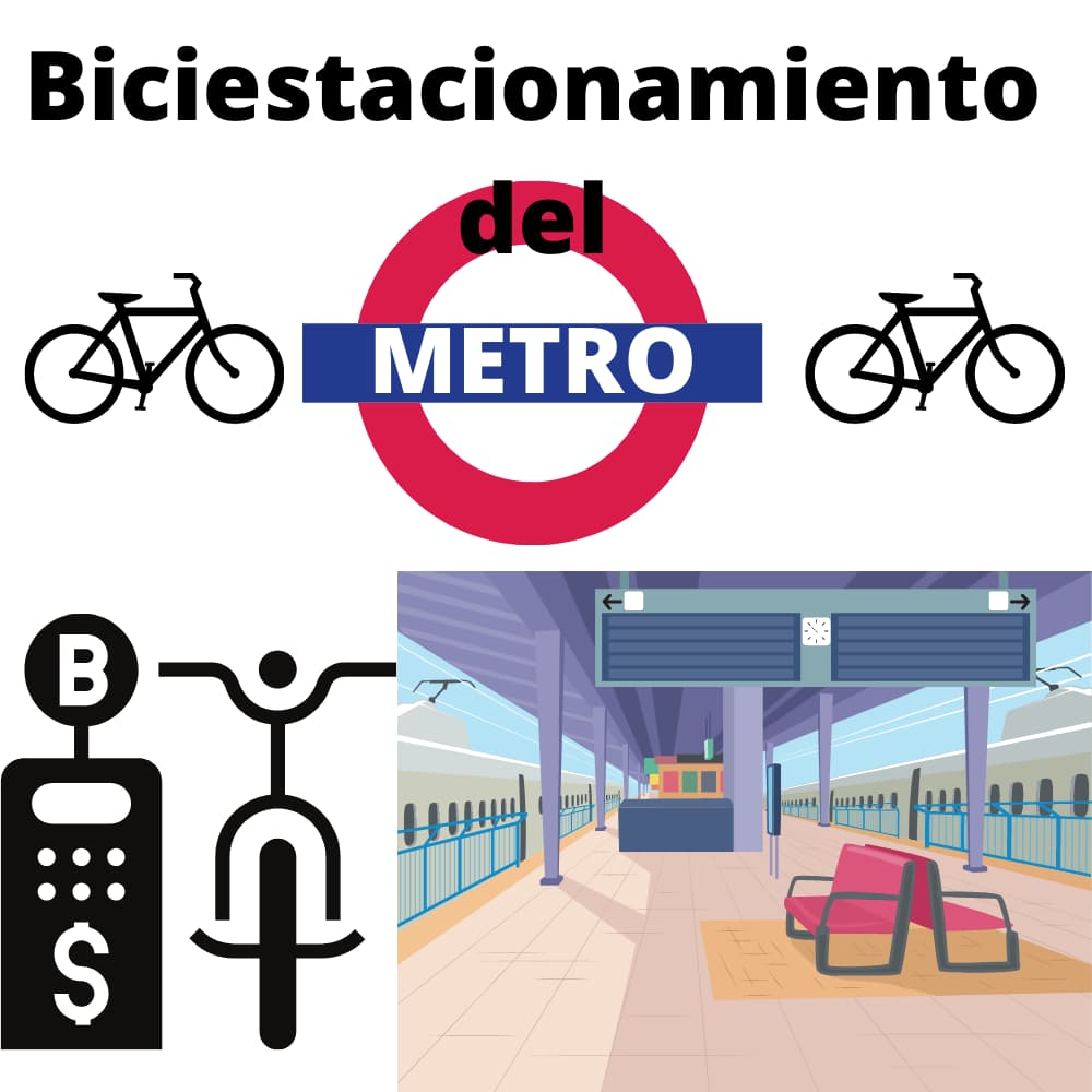 Biciestacionamientos CDMX Metro CDMX 🚆 aparcamiento bicis