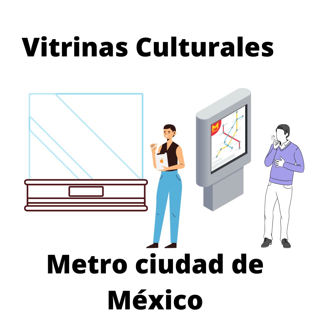 Vitrinas Culturales del metro CDMX - Metro CDMX 🚆